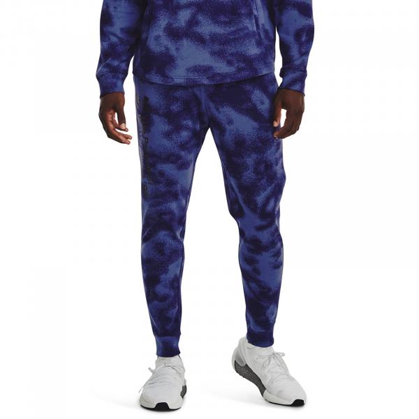 Kalhoty Under Armour Rival Terry Novelty Jgr Blue L