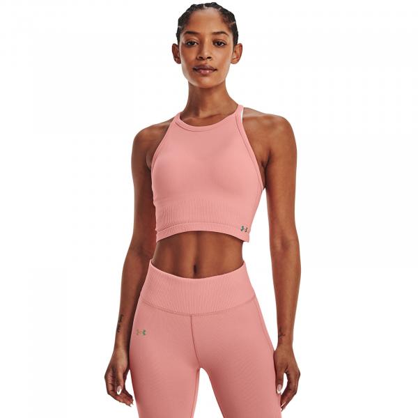Tílko Under Armour Rush Seamless Tank Pink L