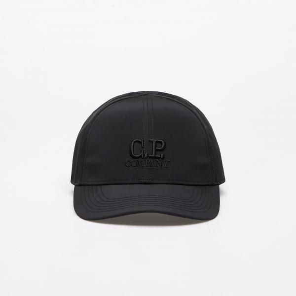 Kšiltovka C.P. Company Chrome-R Logo Cap Black Universal