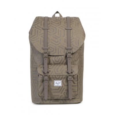 Batoh Herschel Supply Little America Metric/Black Rubber