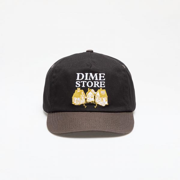 Dime Skateshop Worker Cap Black