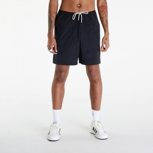 Šortky Dime Wave Quilted Shorts Black M