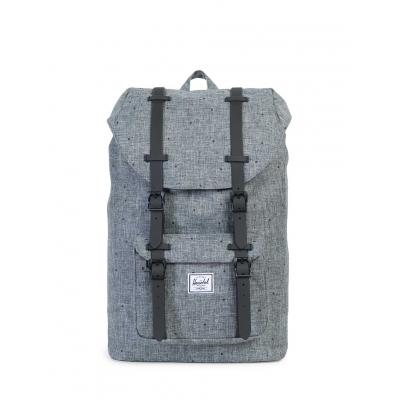 Batoh Herschel Supply Little America Mid-Volume Scattered Raven Crosshatch/Black Rubber