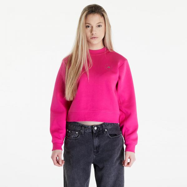 Mikina adidas x Stella McCartney Regular Sweater Real Magenta XS