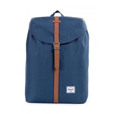 Herschel Supply Post Navy / Tan Synthetic Lether