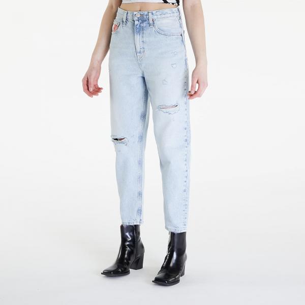 Džíny Tommy Jeans Mom Jean Uh Tapered Flag Denim W29/L30