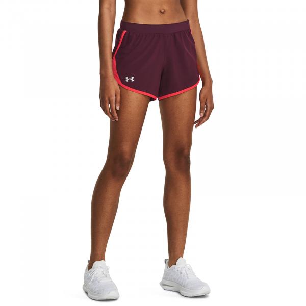 Šortky Under Armour Fly By 2.0 Short Dark Maroon S