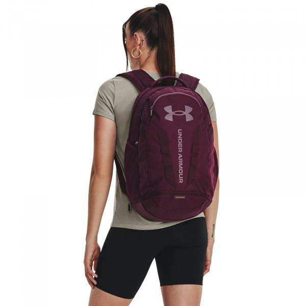 Batoh Under Armour Hustle 5.0 Backpack Dark Maroon Universal