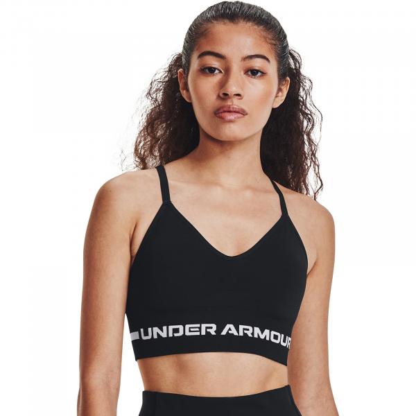Podprsenka Under Armour Seamless Low Long Bra Black XS