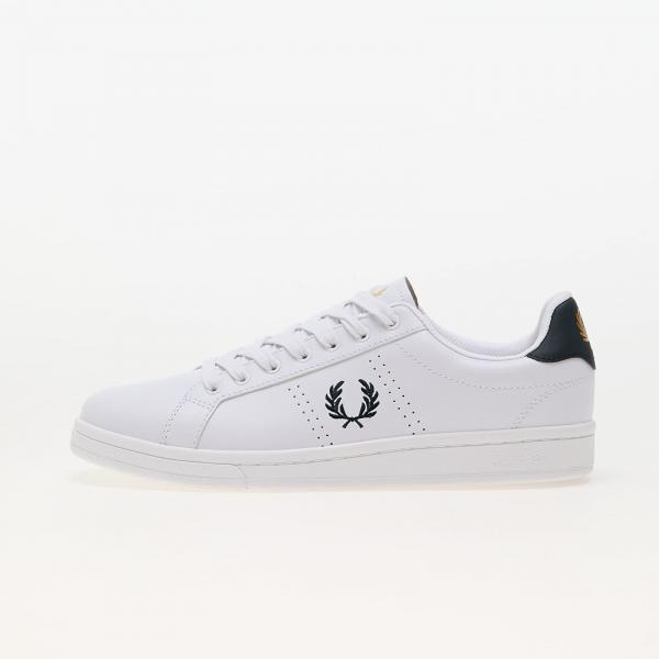 Tenisky FRED PERRY B721 Leather White/ Navy EUR 40