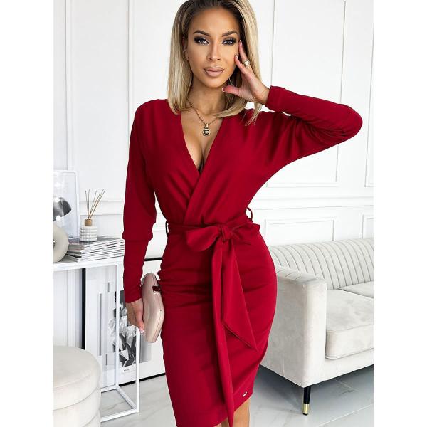 Šaty Numoco model 175020 Red M
