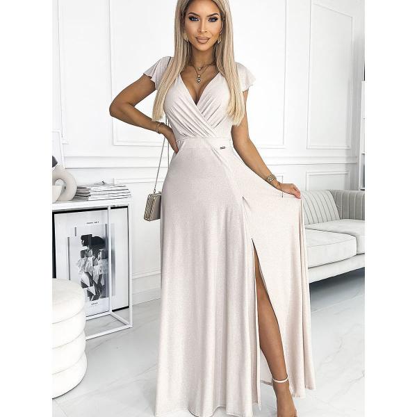Šaty Numoco model 177889 Beige M