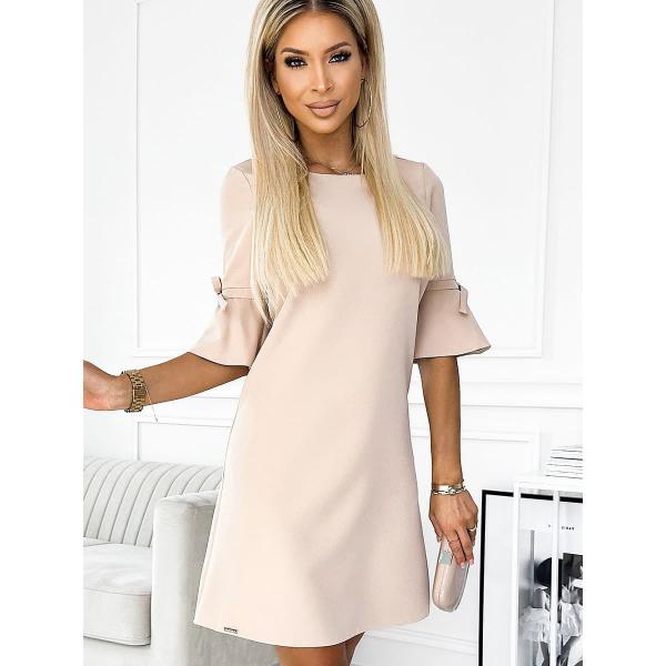 Šaty Numoco model 179041 Beige L