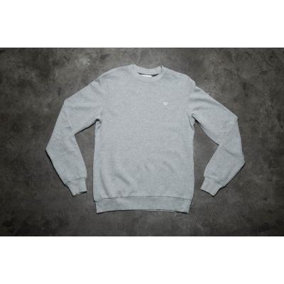 Diamond Supply Co. Pavilion Terry Longsleeve Crewneck Heather Grey