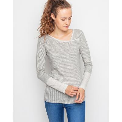 Triko Iriedaily Asym Stripe ECRU