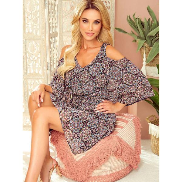 Šaty Numoco model 152316 Multicolor L