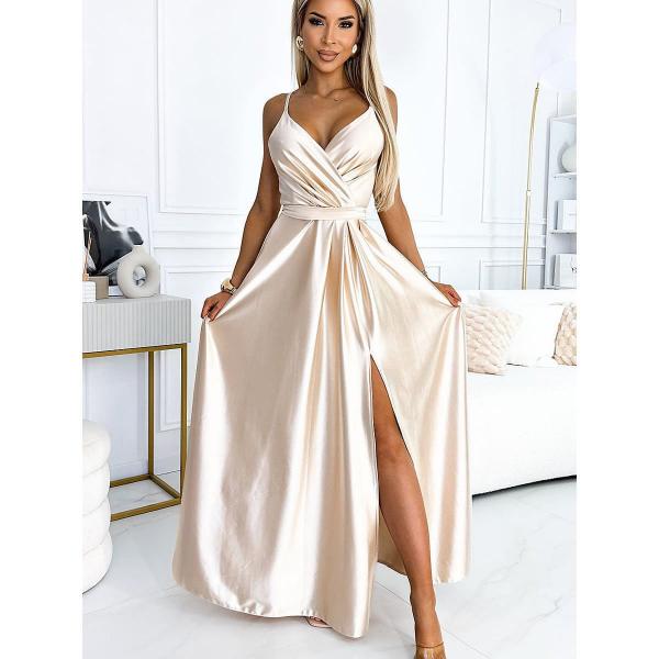 Šaty Numoco model 191512 Beige M