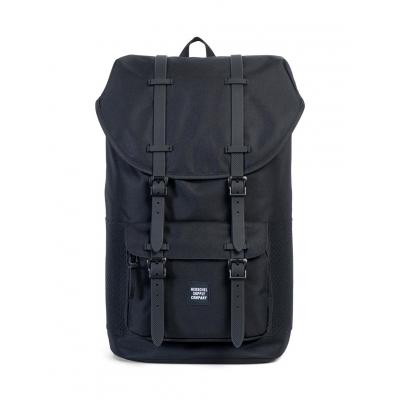 Batoh Herschel Supply Little America Black / Black Rubber