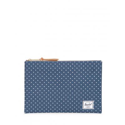 Kabelka Herschel Supply Network Large Navy/White Embroidery Polka Dot