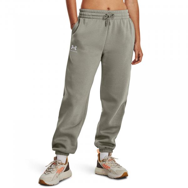 Kalhoty Under Armour Essential Fleece Joggers Grove Green S