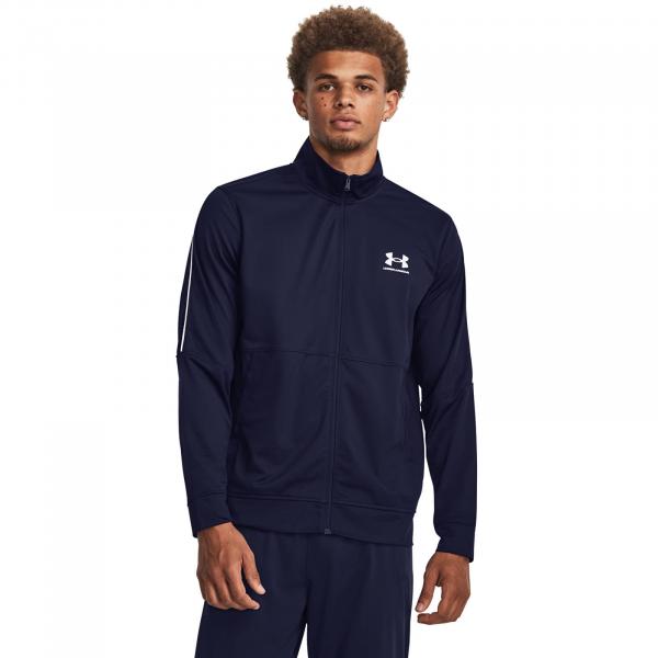 Bunda Under Armour Pique Track Jacket Midnight Navy L