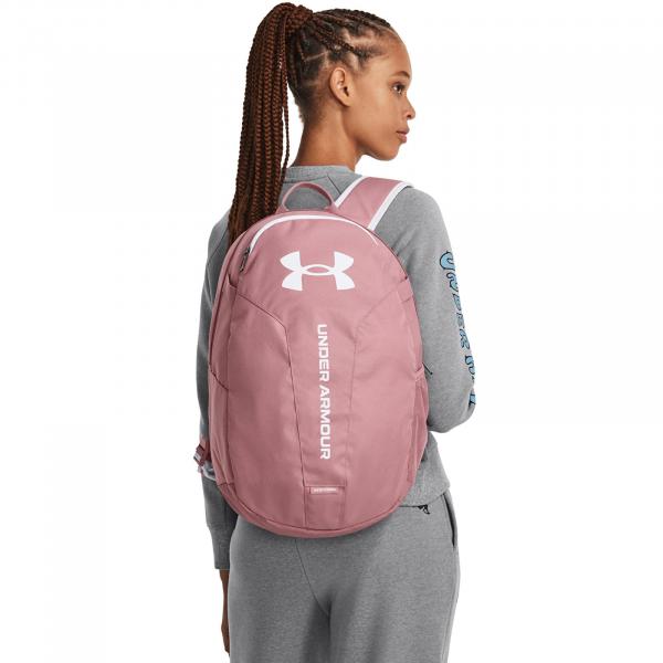 Under Armour Hustle Lite Backpack Pink Elixir