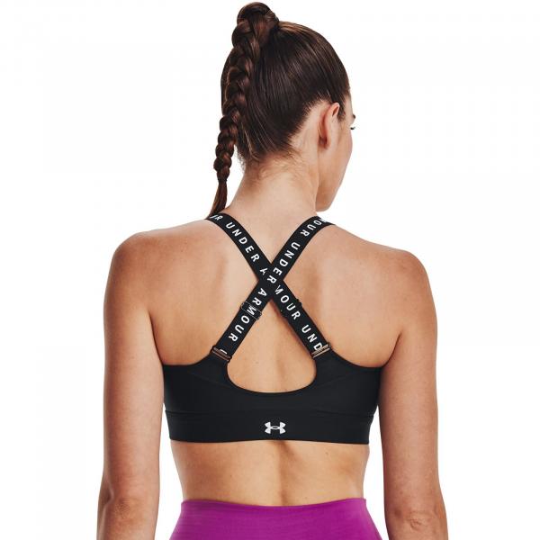 Podprsenka Under Armour Infinity High Bra Zip Black S