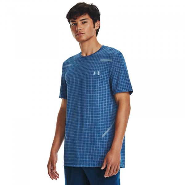 Tričko Under Armour Vanish Grid Ss Varsity Blue S