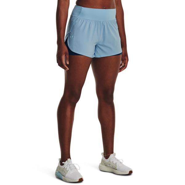 Šortky Under Armour Flex Woven 2-In-1 Short Blizzard M