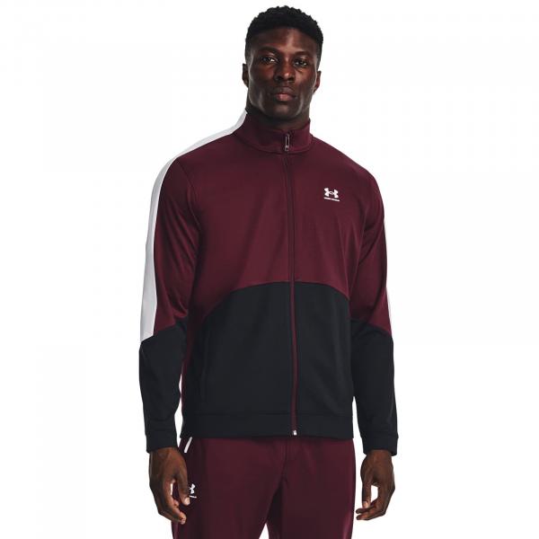 Bunda Under Armour Tricot Fashion Jacket Dark Maroon L