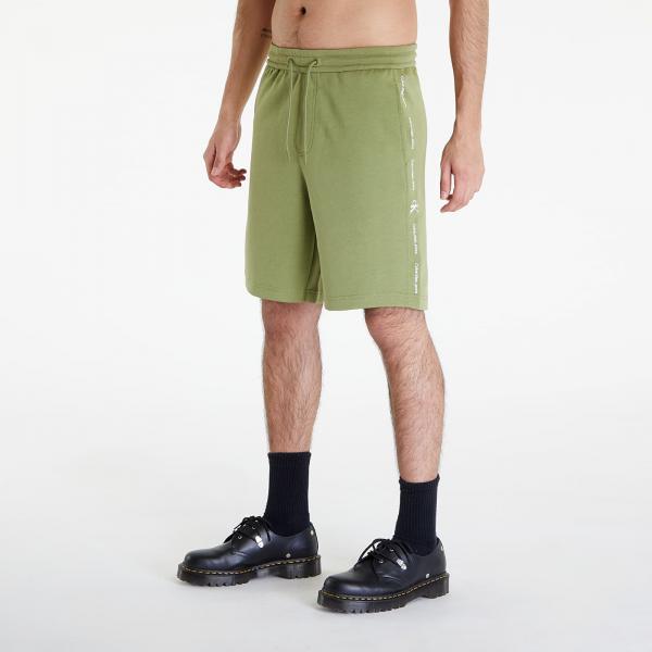Šortky Calvin Klein Jeans Logo Repeat Shorts Dark Juniper M