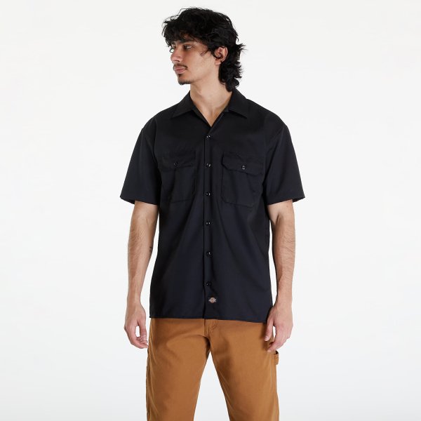 Košile Dickies Short Sleeve Work Shirt Black S