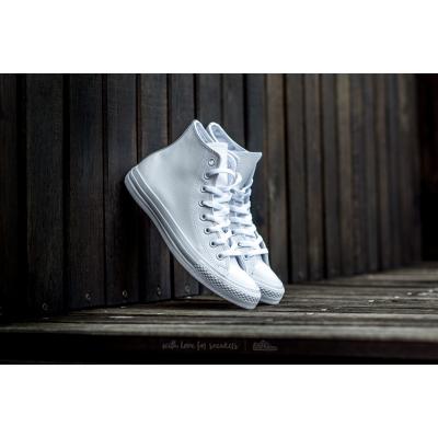 Converse Chuck Taylor A/S Leather Hi White Monochrome