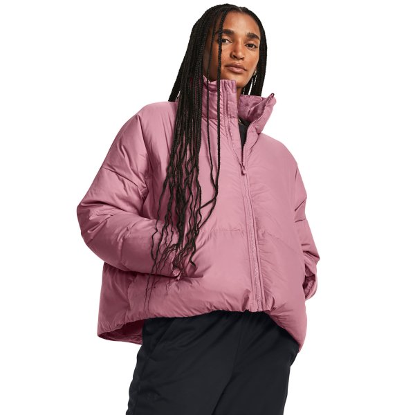 Bunda Under Armour Cgi Down Puffer Jacket Pink Elixir M