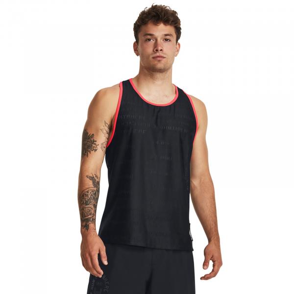 Tílko Under Armour Run Everywhere Singlet Black M