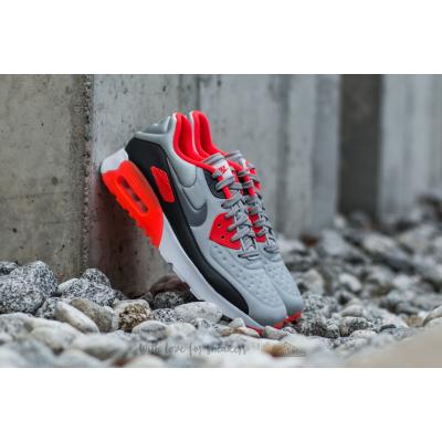 Nike Air Max 90 Ultra SE Pure Platinum/ Cool Grey-Neutral Grey-Bright Crimson