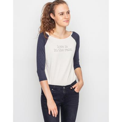 Triko Loreak Mendian Base Rulex Ecru / Navy
