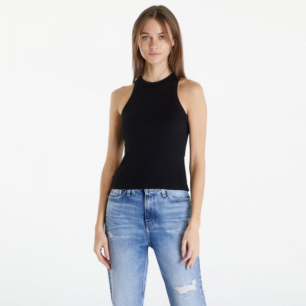 Top Urban Classics Ladies Racer Back Rib Top Black XL