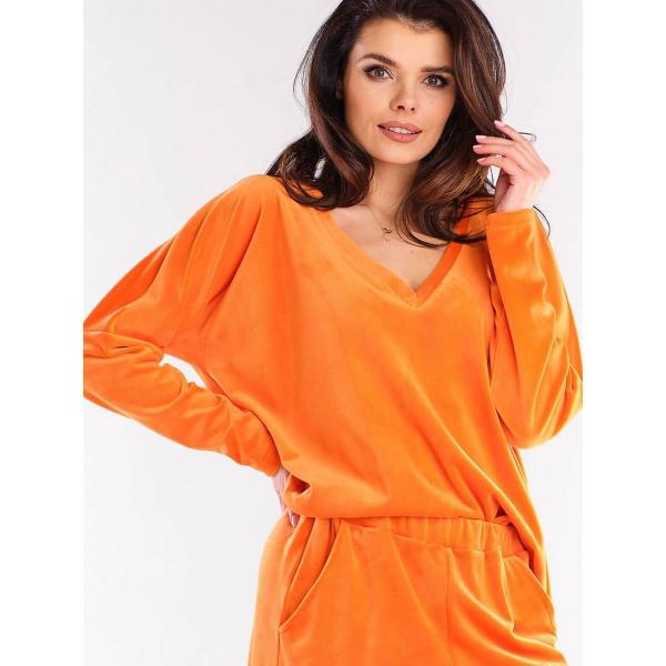 Mikina awama model 155458 Orange Universal
