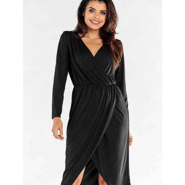 Šaty awama model 174389 Black M
