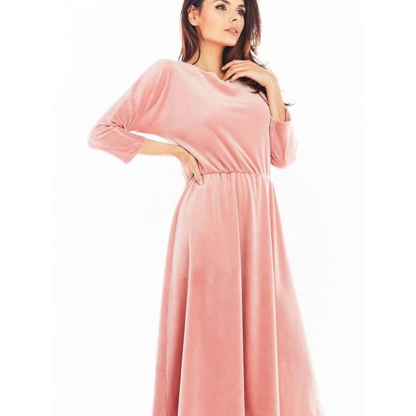 Šaty awama model 150735 Pink S