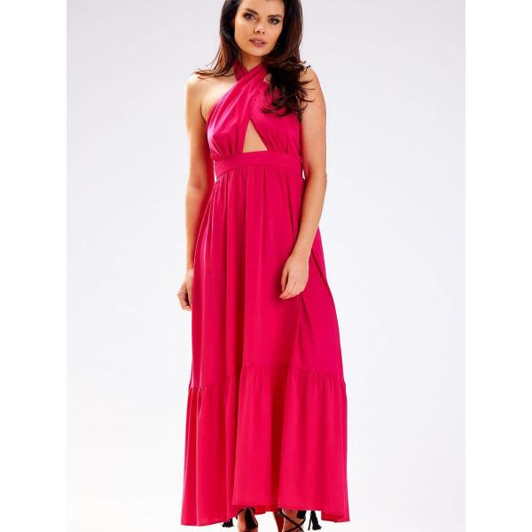 Šaty awama model 181103 Pink M