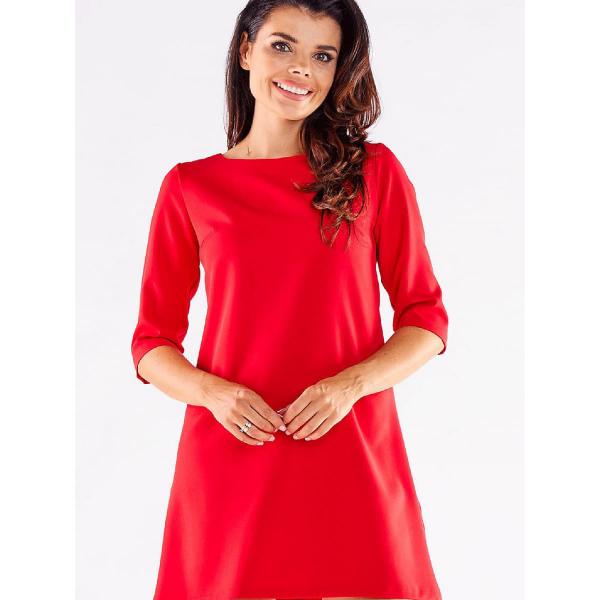 Šaty awama model 176881 Red S