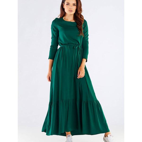 Šaty awama model 158615 Green L/XL