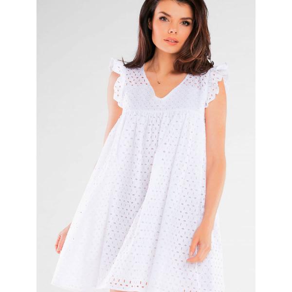 Šaty awama model 166811 White S/M