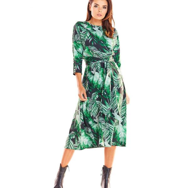 Šaty awama model 139498 Green XL