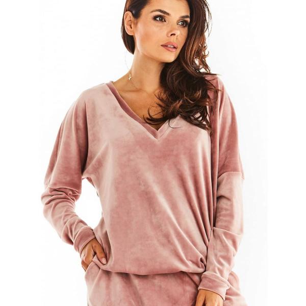 Mikina awama model 150780 Pink Universal
