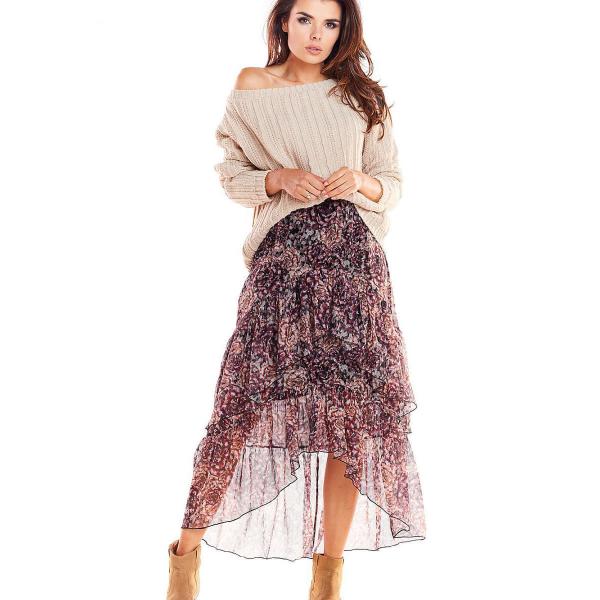 Sukně awama model 139550 Multicolor S/M