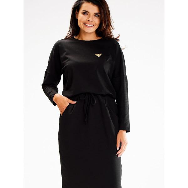 Šaty awama model 187147 Black S
