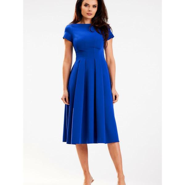 Šaty awama model 178675 Blue XL